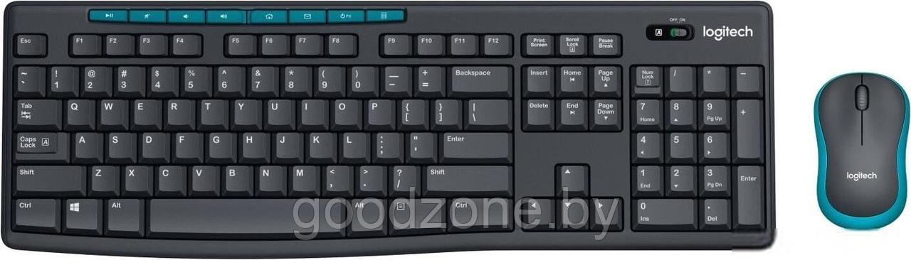 Клавиатура + мышь Logitech MK275 Wireless Combo - фото 1 - id-p225905184