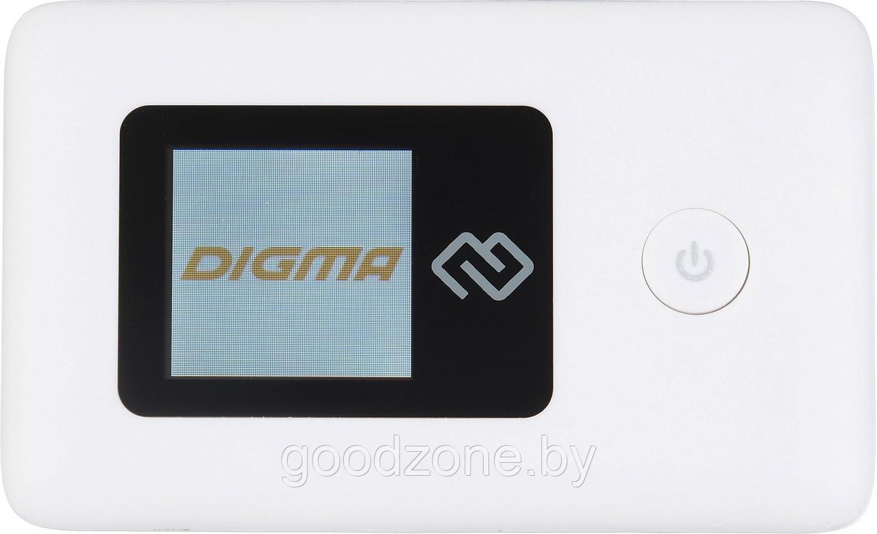Мобильный 4G Wi-Fi роутер Digma DMW1969 (белый) - фото 1 - id-p225904541