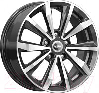 Литой диск K&K КС974 Qashqai 16x6.5" 5x114.3мм DIA 66.1мм ET 40мм Алмаз черный