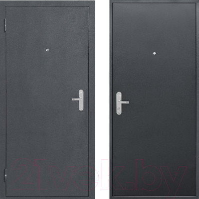 Входная дверь Guard Металл/металл Антик серебро (96x205, левая) - фото 1 - id-p225899049