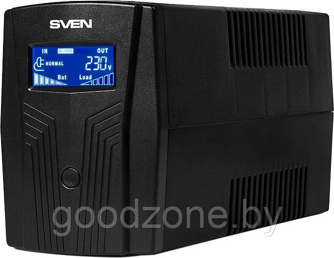 Источник бесперебойного питания SVEN Pro 650 (LCD, USB) - фото 1 - id-p225909870