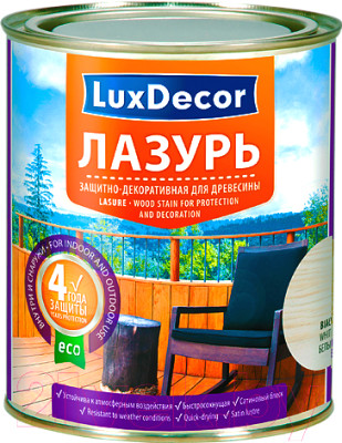 Лазурь для древесины LuxDecor Тик (4.5л) - фото 1 - id-p225892300