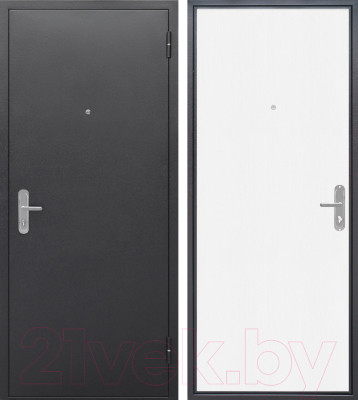 Входная дверь Гарда Стройгост 5 серебро/Беленый дуб (86x205, правая) - фото 1 - id-p225888387