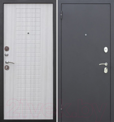 Входная дверь Гарда Муар 8мм Белый ясень (96x205, левая) - фото 1 - id-p225887408