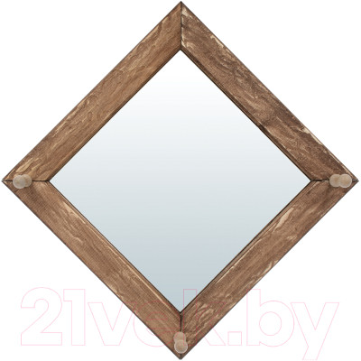 Зеркало для бани Банные Штучки 31237 (с вешалкой) - фото 1 - id-p225885086