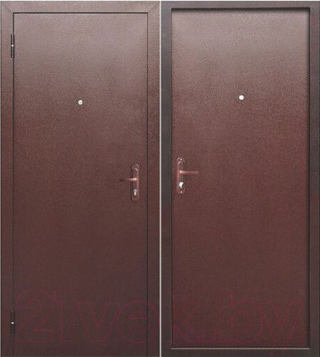 Входная дверь Гарда Стройгост 5 металл/металл (96х205, левая) - фото 1 - id-p225888419