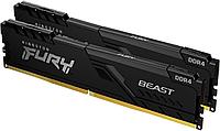 Оперативная память Kingston FURY Beast 2x8ГБ DDR4 3200МГц KF432C16BB2AK2/16