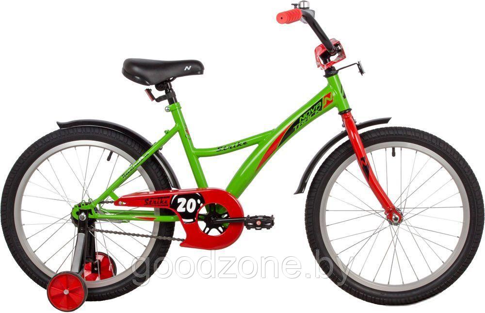 Детский велосипед Novatrack Strike 20 2022 203STRIKE.GN22 (зеленый)