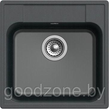 Кухонная мойка GranFest QUARZ GF-Z48 (черный) - фото 1 - id-p225911906