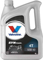 Моторное масло Valvoline SynPower 4T 10W40 / VE14007 (4л)