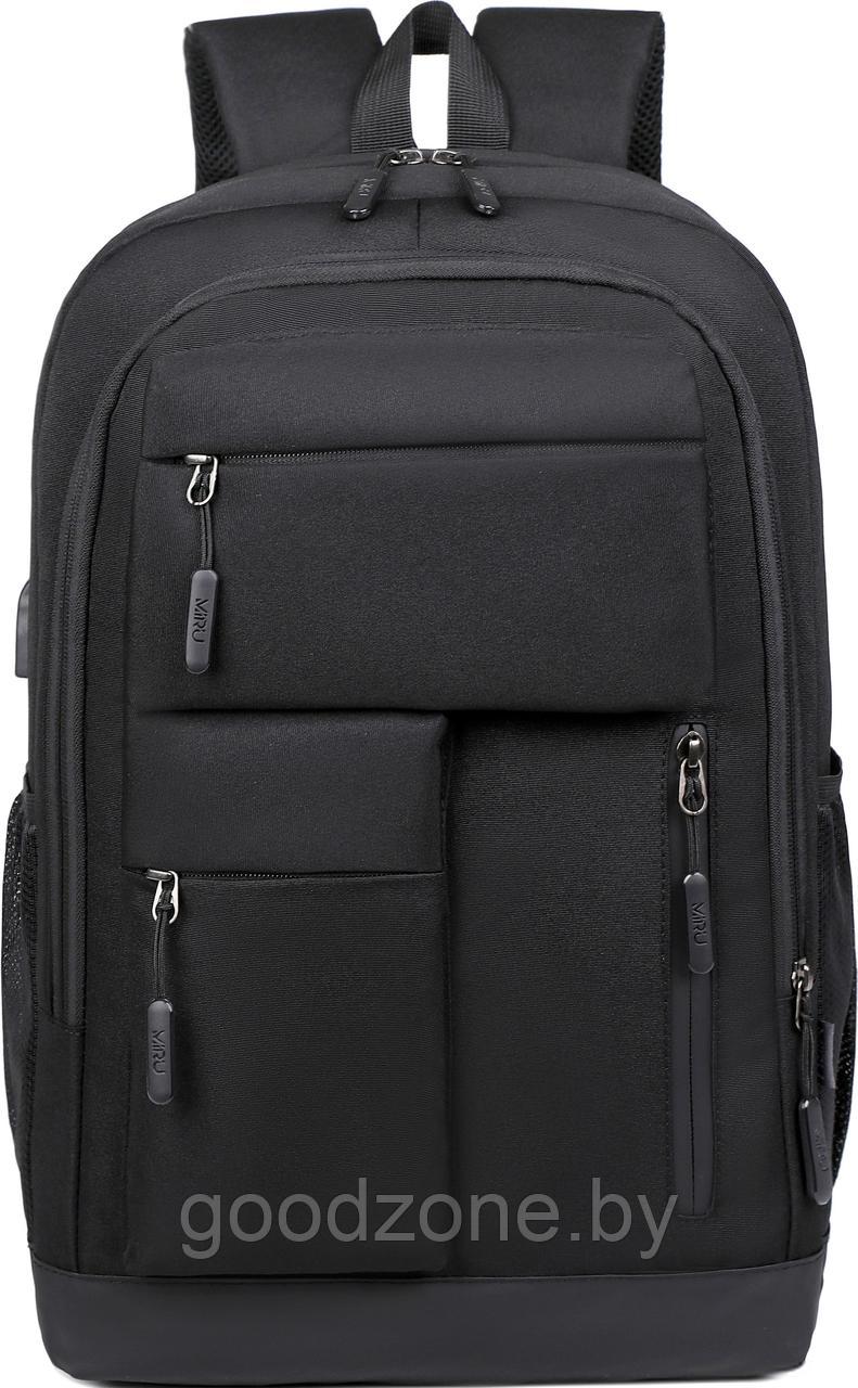 Городской рюкзак Miru Sallerus 15.6 (черный) - фото 1 - id-p225907626
