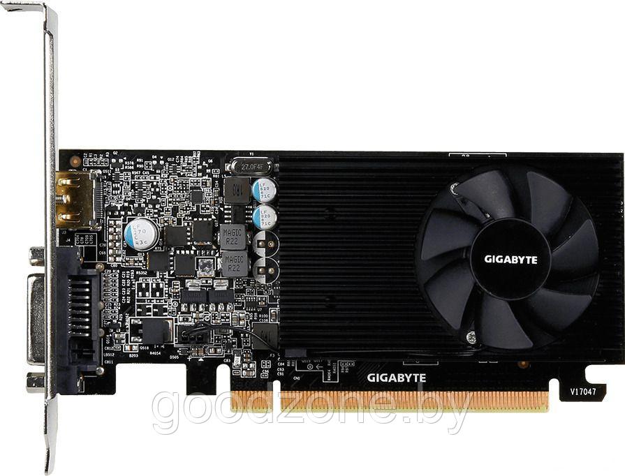 Видеокарта Gigabyte GeForce GT 1030 Low Profile 2GB [GV-N1030D5-2GL] - фото 1 - id-p225908608