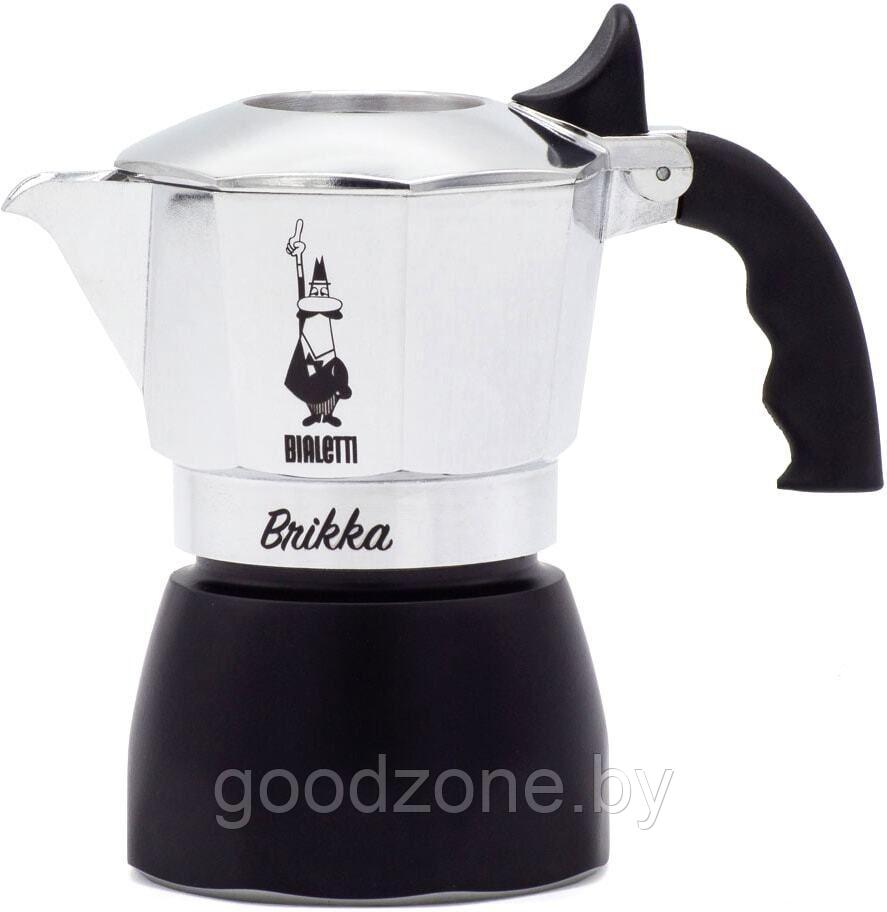 Гейзерная кофеварка Bialetti New Brikka с клапаном (4 порции) - фото 1 - id-p225907750