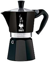 Гейзерная кофеварка Bialetti Moka Express (6 порций, черный)