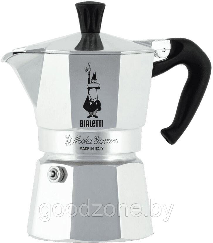 Гейзерная кофеварка Bialetti Moka Express (1 порция) - фото 1 - id-p225907772