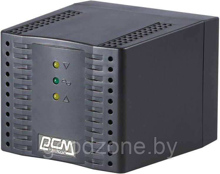Стабилизатор напряжения Powercom TCA-1200 (черный) - фото 1 - id-p225908738