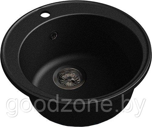Кухонная мойка GranFest QUARZ Z-08 (черный) - фото 1 - id-p225912901