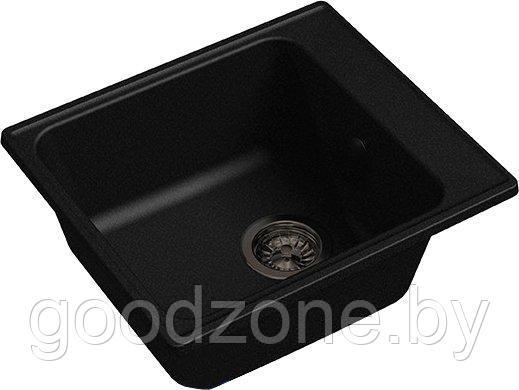 Кухонная мойка GranFest QUARZ Z-17 (черный) - фото 1 - id-p225912904