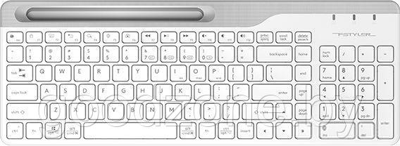 Клавиатура A4Tech Fstyler FBK25 (белый/серый) - фото 1 - id-p225904839