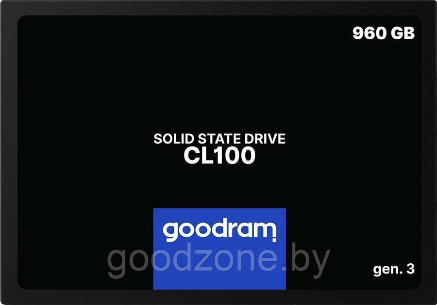 SSD GOODRAM CL100 Gen. 3 960GB SSDPR-CL100-960-G3 - фото 1 - id-p225910128