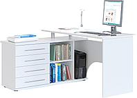 Компьютерный стол Сокол КСТ-109 левый (белый)