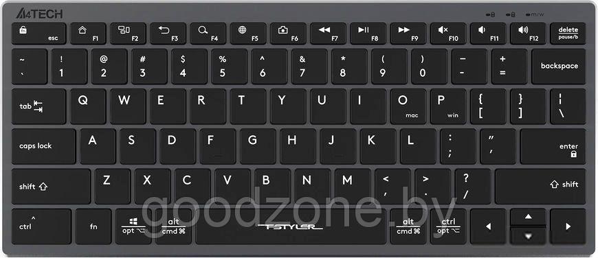 Клавиатура A4Tech Fstyler FX51 (серый/черный) - фото 1 - id-p225904861