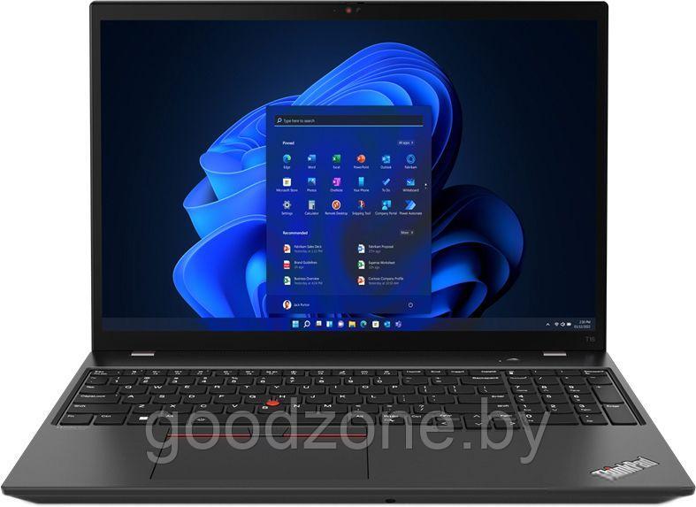 Ноутбук Lenovo ThinkPad T16 Gen 1 Intel 21BV00E5RT - фото 1 - id-p225905503