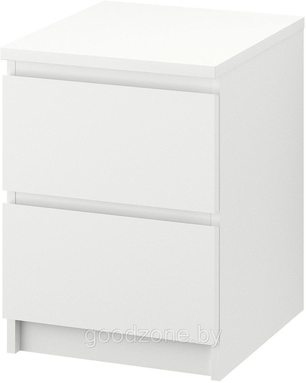 Комод Ikea Мальм 003.685.31 (белый) - фото 1 - id-p225908953