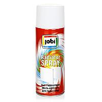 Эмаль аэрозольная для радиаторов белая JOBI RadiatorSpray (520мл/270гр)