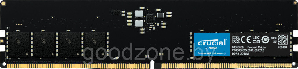 Оперативная память Crucial 32GB DDR5 PC5-38400 CT32G48C40U5 - фото 1 - id-p225910276