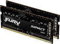 Оперативная память Kingston FURY Impact 2x16GB DDR4 SODIMM PC4-21300 KF426S16IBK2/32