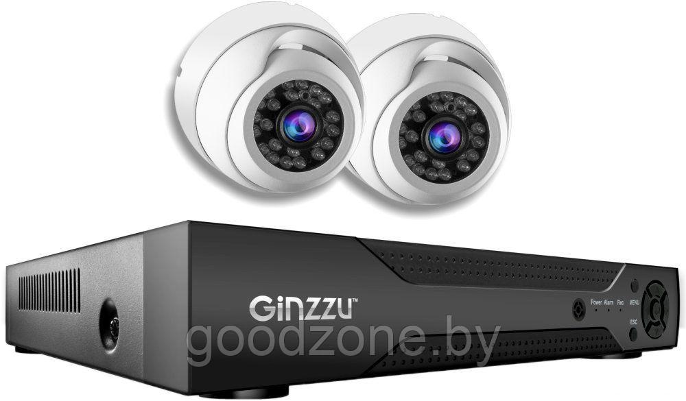 Комплект видеонаблюдения Ginzzu HK-429N - фото 1 - id-p225907144