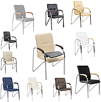 Кресло (стул) SITUP SAMBA chrome ( extra) Разные цвета Черный