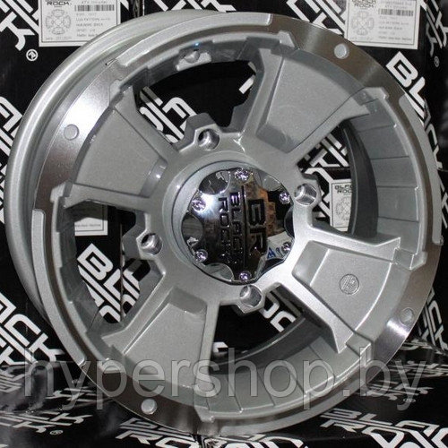 Комплект дисков для квадроцикла Carlisle Black-Rock Intruder (14x7, 4/156) Machined - фото 2 - id-p49223655