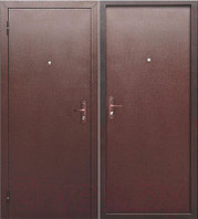 Входная дверь Гарда Стройгост 5 металл/металл (86х205, левая)