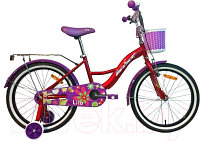 Детский велосипед AIST Lilo 18 2023 (красный, разобранный, в коробке)