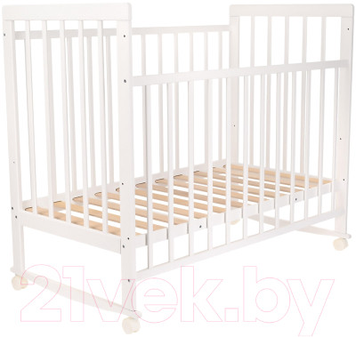 Детская кроватка Pituso Tip-Top / 110211 (белый) - фото 1 - id-p225914791