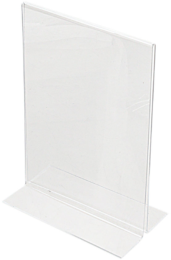 Подставка настольная для рекламных материалов из акрила Brauberg Standard А5 (150*210*80 мм), двухсторонняя, - фото 2 - id-p225035338