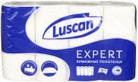 Полотенца бумажные Luscan Expert (в рулоне) 4 рулона, ширина 225 мм, белые