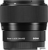 Объектив Sigma 56mm F1.4 DC DN Contemporary Fujifilm X Mount, фото 3