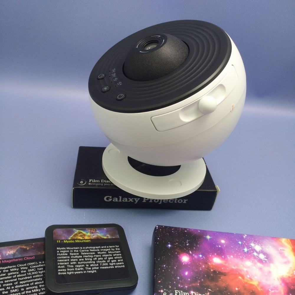 Уникальный ночник - проектор звездного неба Планетарий Galaxy Projector (13 проекций, таймер отключения) - фото 9 - id-p225922465