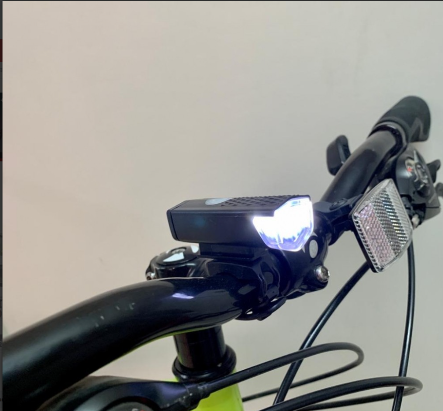 Фонарь велосипедный Bicycle lights set (передний 3 режима работы) и задний (2 режима работы) - фото 3 - id-p225922601