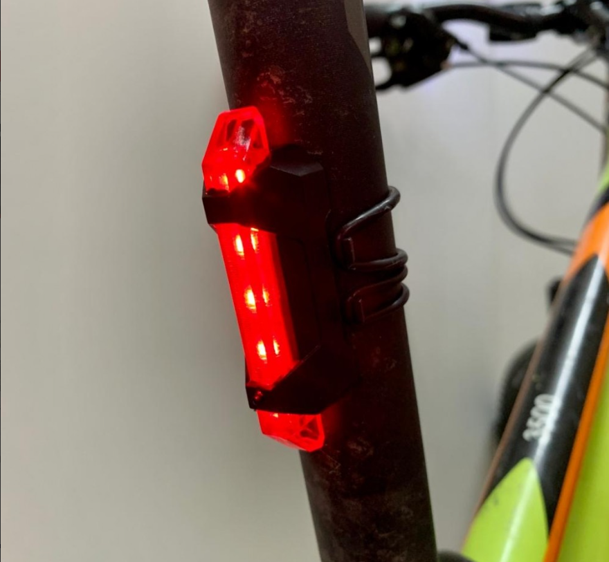Фонарь велосипедный Bicycle lights set (передний 3 режима работы) и задний (2 режима работы) - фото 4 - id-p225922601