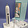 Электрическая ультразвуковая зубная щетка SONIC X7 toothbrush, 4 насадки, 6 режимов, фото 9
