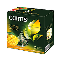 Чай "Curtis" Delicate Mango, 20 пакетиков x1.8 г, зеленый