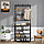 Стойка для вещей для обуви и одежды с полками и крючками Simple Lifestyle 172х60х24см., фото 2