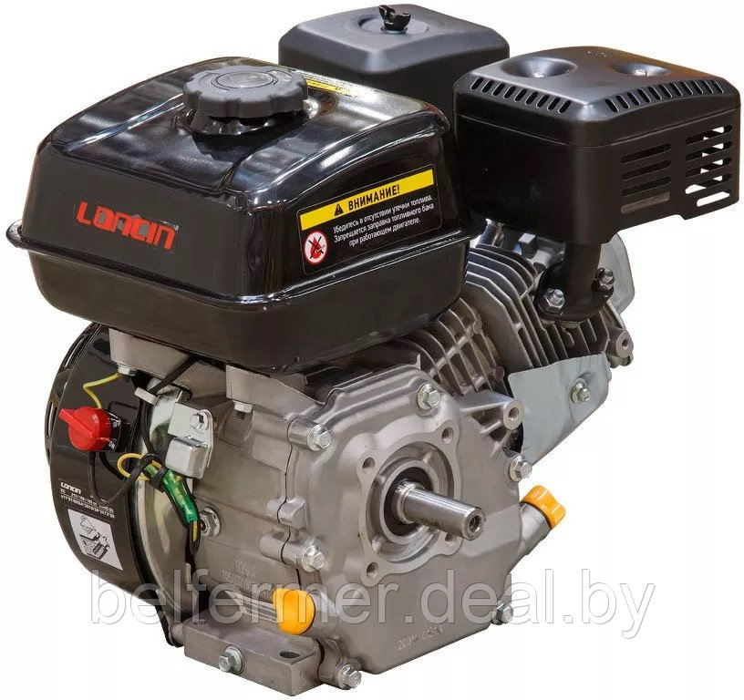 Двигатель бензиновый LONCIN G200F (6.5 л.с., 20 мм. шпонка) - фото 2 - id-p225922816