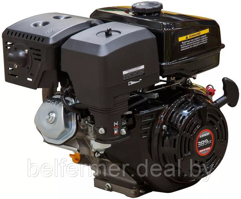 Двигатель бензиновый LONCIN G390F (13 л.с., 25 мм. шпонка) - фото 1 - id-p225922819