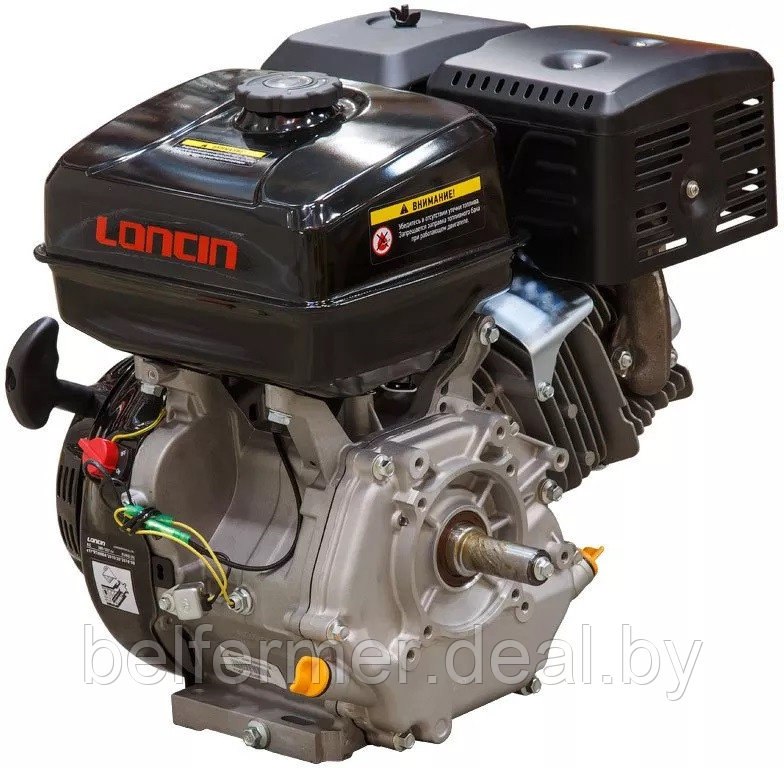 Двигатель бензиновый LONCIN G390F (13 л.с., 25 мм. шпонка) - фото 2 - id-p225922819