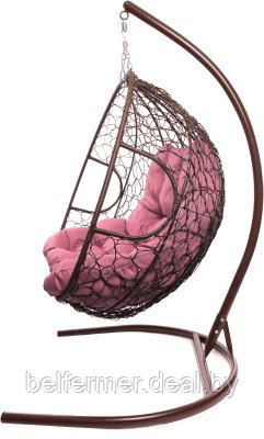 Кресло подвесное M-Group Для двоих (розовая подушка) - фото 3 - id-p225922822